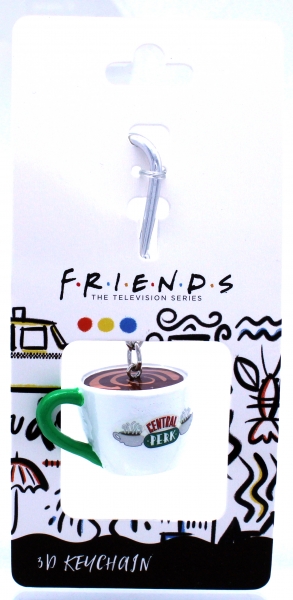 Friends the Television Series 3D Schlüsselanhänger "Central Perk" mit Carabiner Haken von Pyramid